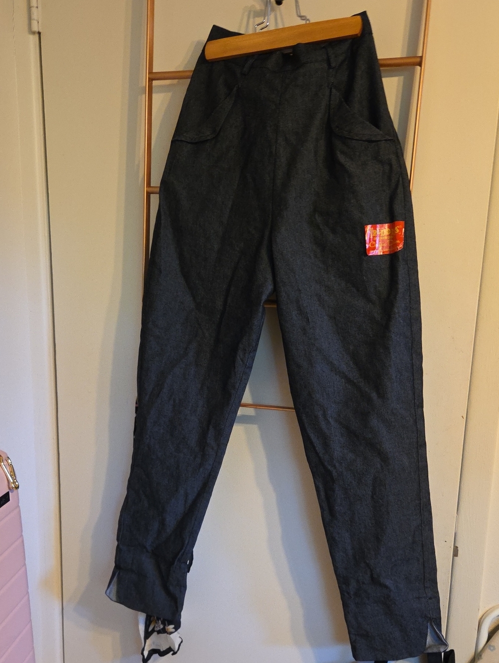 Freddies Of Pinewood Dark Gray Vintage-inspired Pants